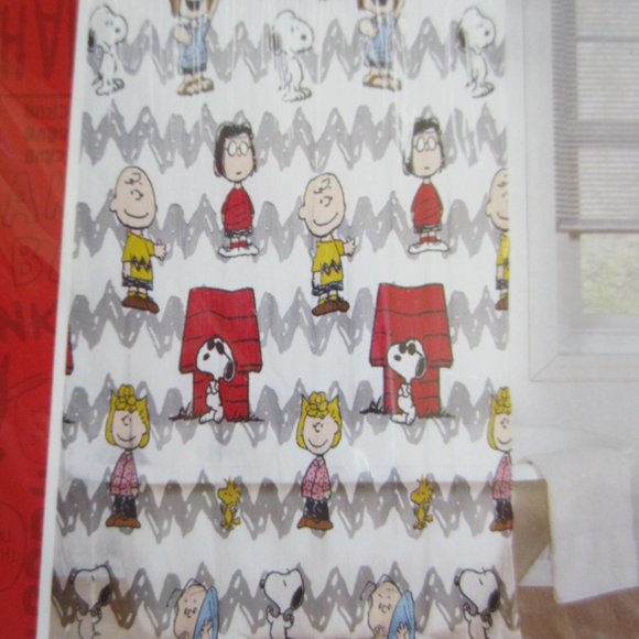 Peanuts Bath Snoopy Peanuts Gang Shower Curtain Poshmark